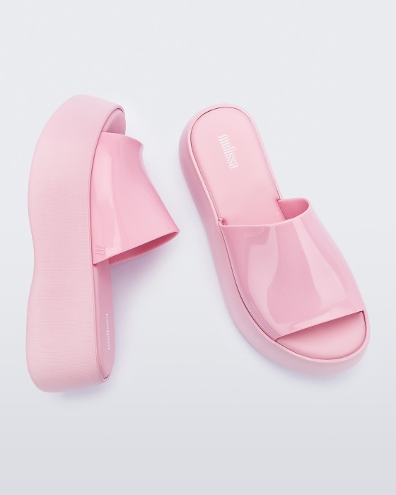 Melissa Fashion Becky Slide Platform Pink