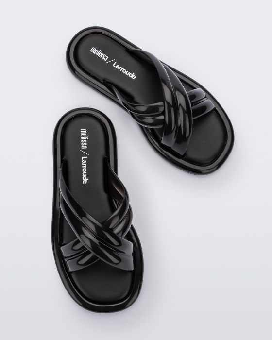 Melissa Fashion Cali Slide Larroude Black