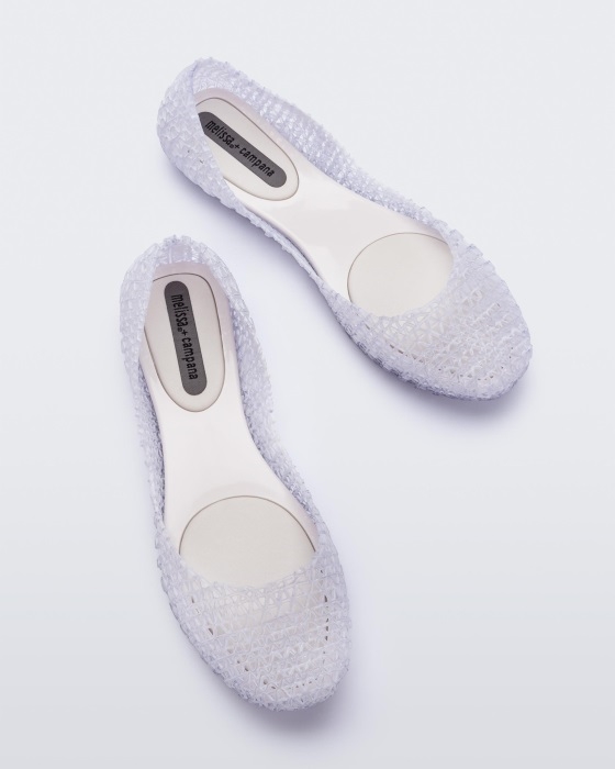 Melissa Fashion Campana Papel Brushed Flat Clear