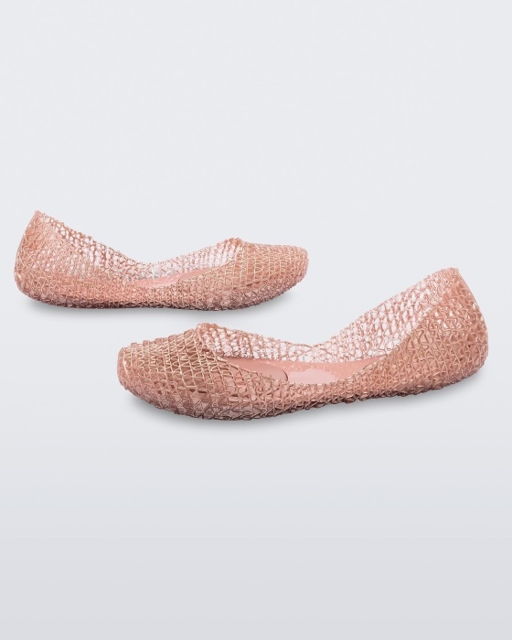 Melissa Fashion Campana Papel Brushed Flat Pink