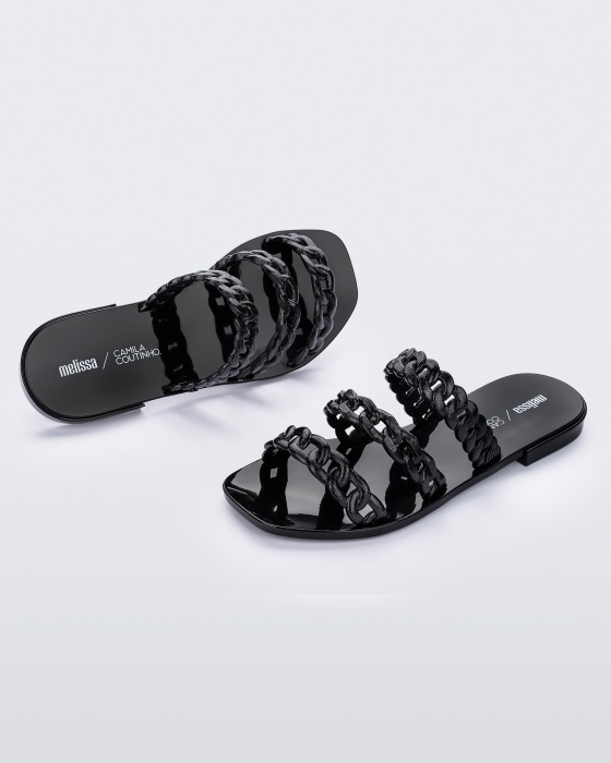 Melissa Fashion Feel Camila Coutinho Slide Black