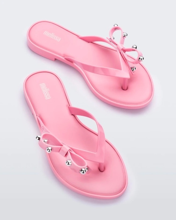 Melissa Fashion Flip Flop Slim Pink