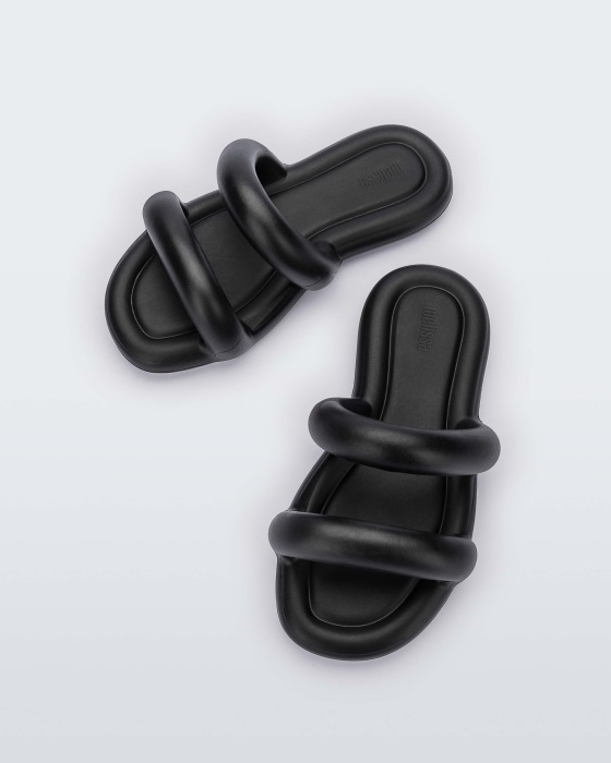 Melissa Fashion Free Bloom Slide Black