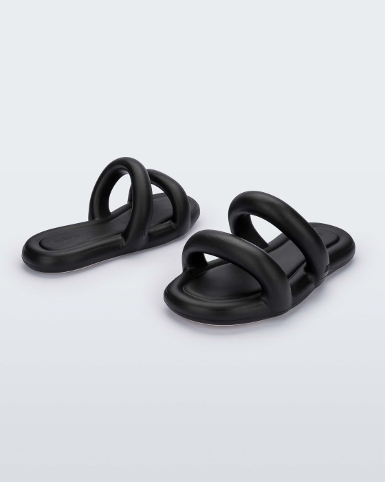 Melissa Fashion Free Bloom Slide Black