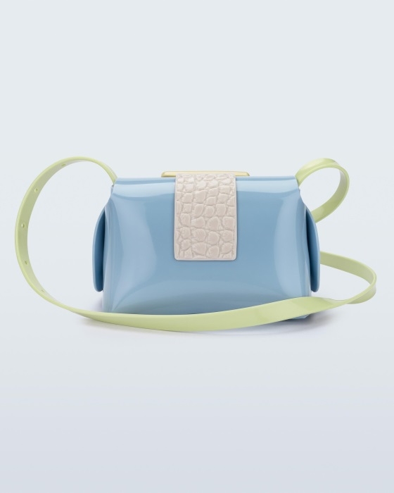 Melissa Fashion Mini Cross Bag Buckle Up Viktor & Rolf Blue-Green-Yellow
