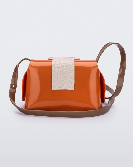 Melissa Fashion Mini Cross Bag Buckle Up Viktor & Rolf Orange-Pink