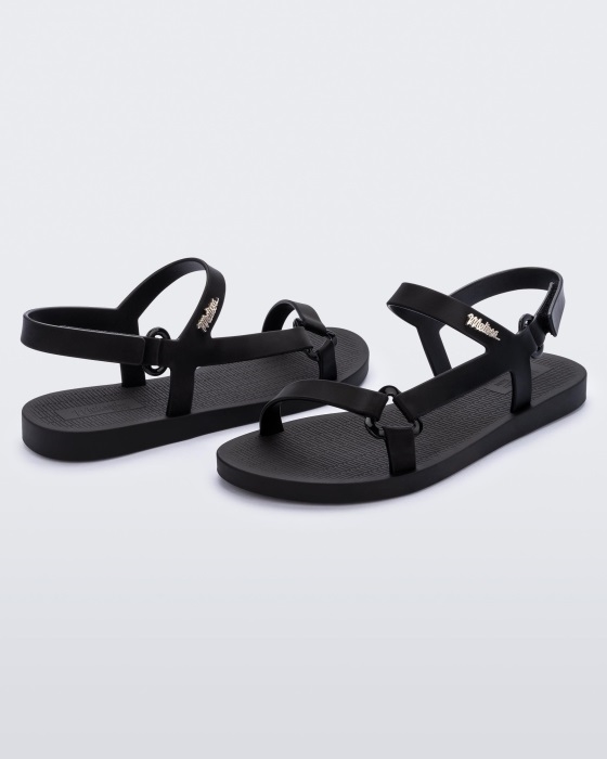 Melissa Fashion Sun Downtown Sandal Black