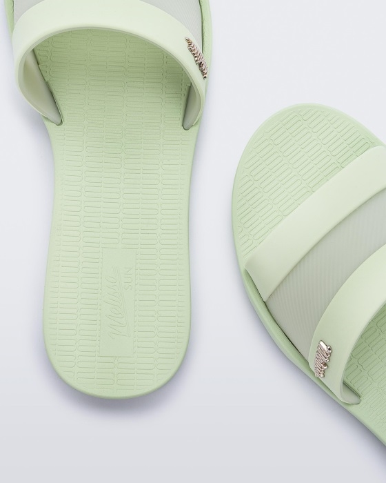 Melissa Fashion Sun Hollywood Slide Green