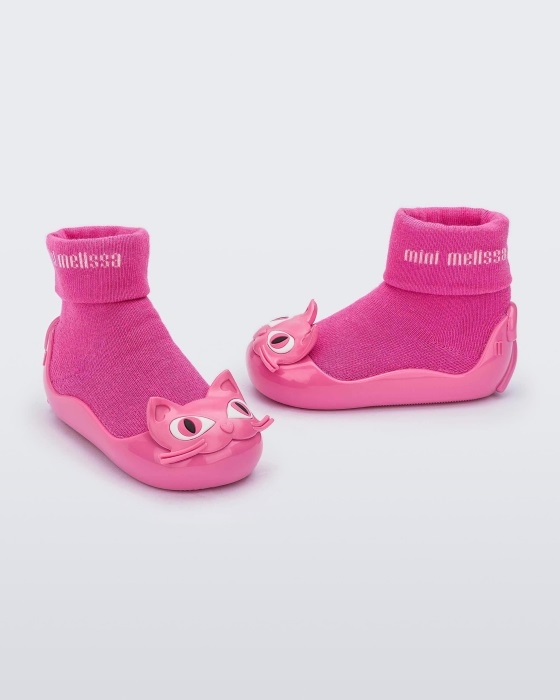 Mini Melissa Fashion Alpha Play Boot-Baby Pink