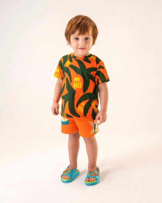 Mini Melissa Fashion Cloud Fabula Sandal-Baby Blue-Green