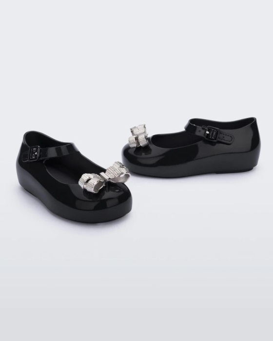 Mini Melissa Fashion Dora II-Baby Black