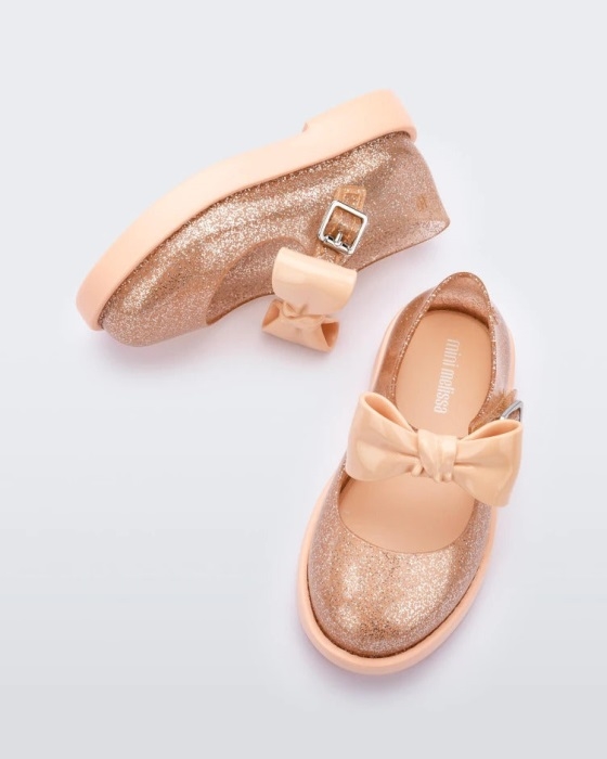 Mini Melissa Fashion Lola Flat-Baby Beige