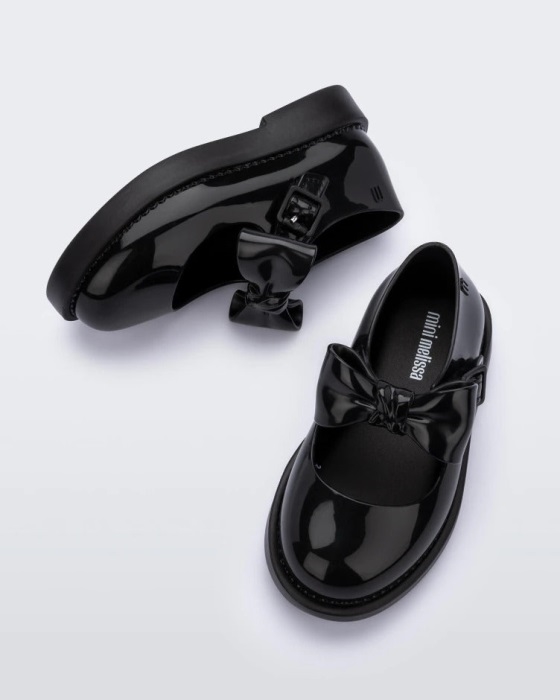 Mini Melissa Fashion Lola Flat-Baby Black