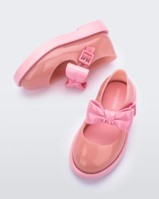 Mini Melissa Fashion Lola Flat-Baby Pink