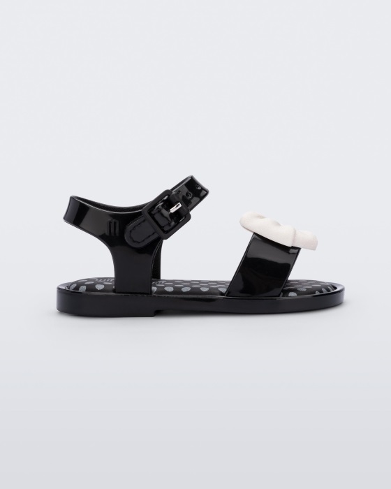 Mini Melissa Fashion Mar Princess Sandal-Baby Black