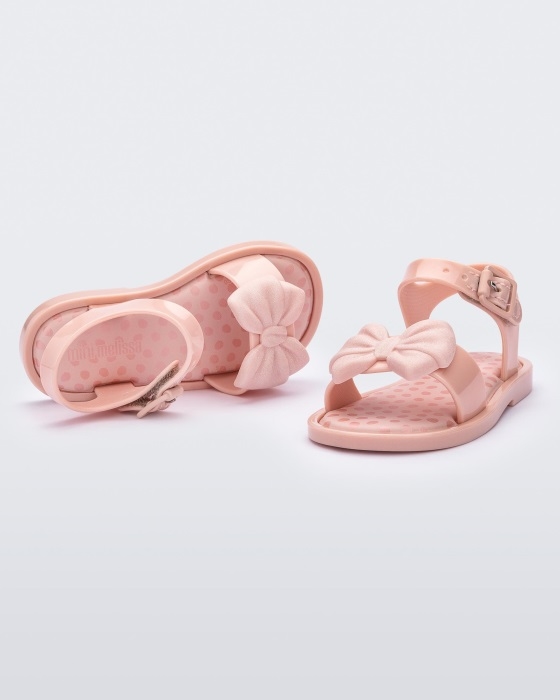 Mini Melissa Fashion Mar Princess Sandal-Baby Pink