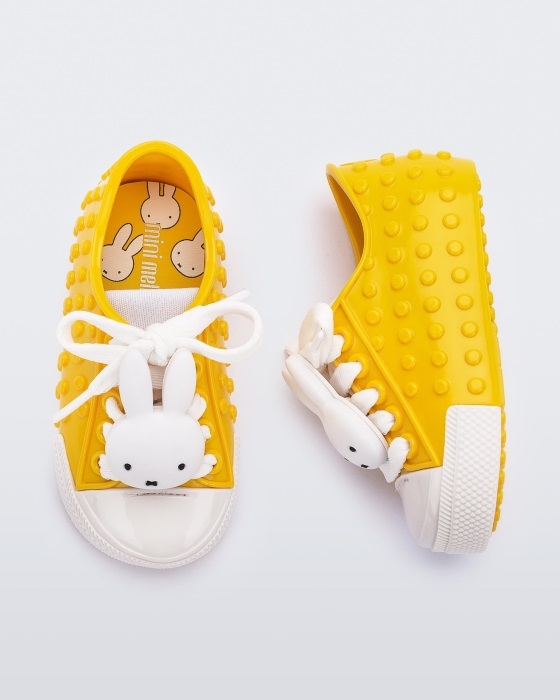 Mini Melissa Fashion Polibolha Miffy Sneaker-Baby Yellow