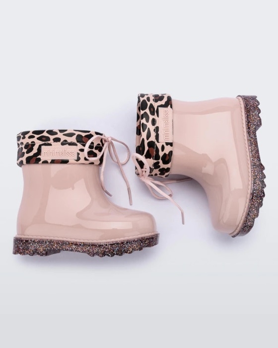 Mini Melissa Fashion Rain Boot II-Baby Pink