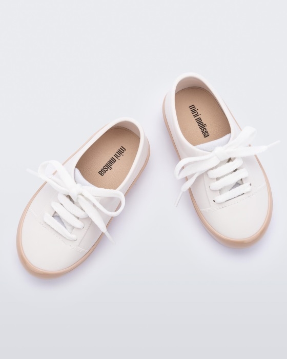 Mini Melissa Fashion Street Sneaker-Baby Beige