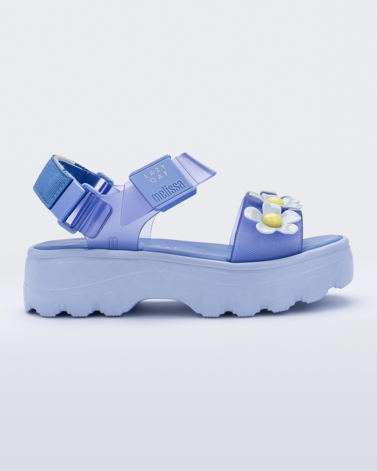 Blue Kick Off Sandal Lazy Oaf Melissa Fashion