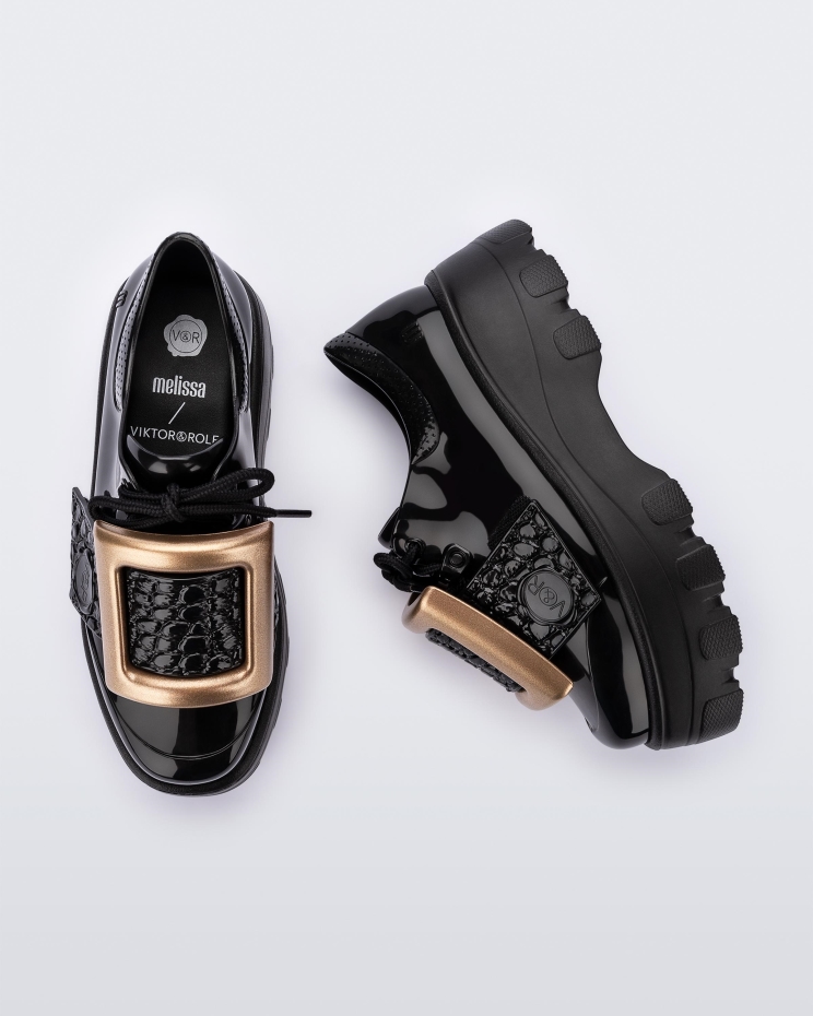 Kick Off Buckle Up Viktor & Rolf Black Melissa Fashion