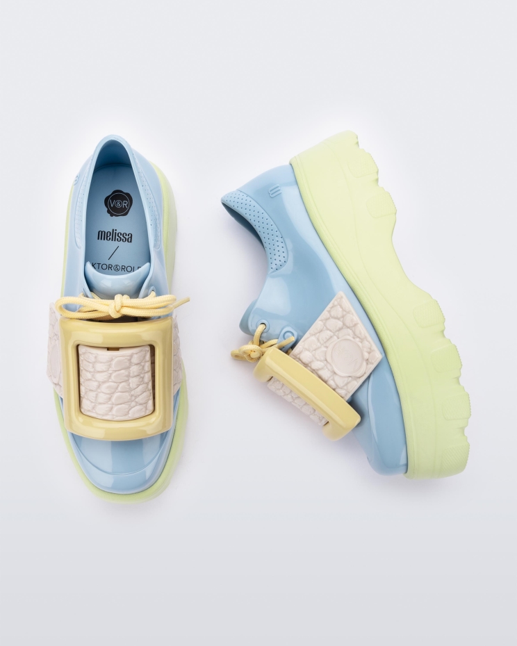 Kick Off Buckle Up Viktor & Rolf Melissa Fashion Blue