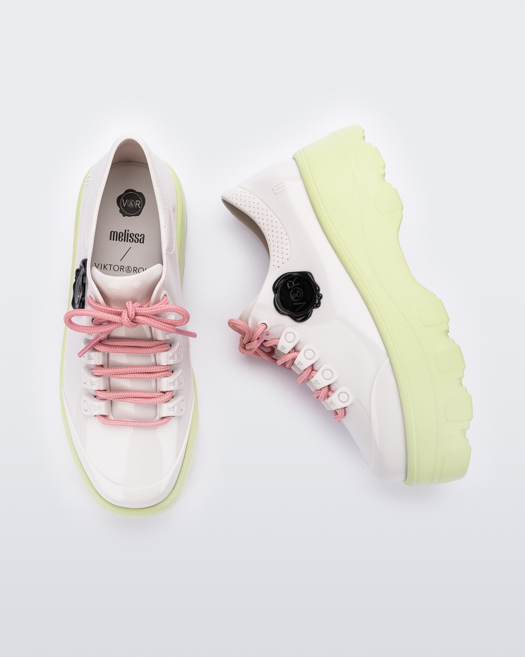 Kick Off Buckle Up Viktor & Rolf White Melissa Fashion