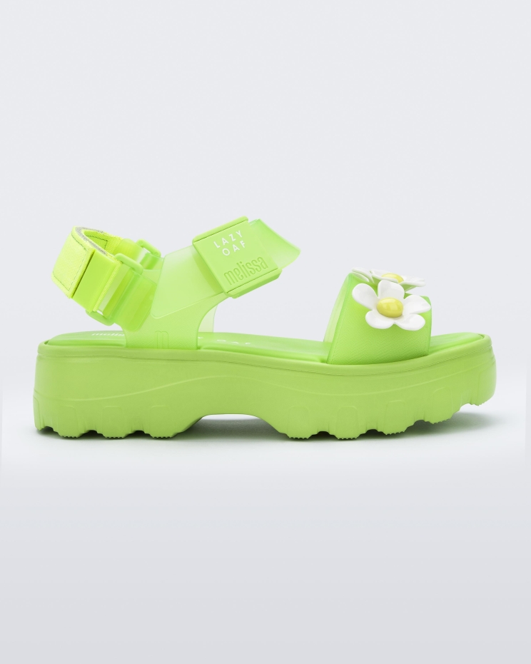 Kick Off Sandal Lazy Oaf Melissa Fashion Green