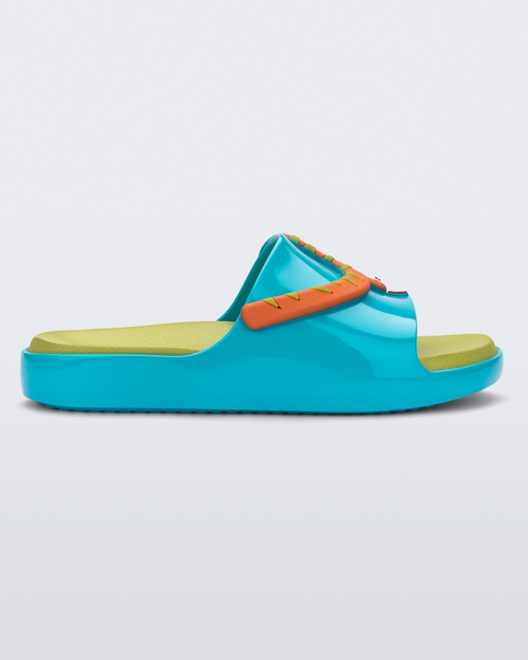 Melissa Fashion Blue Mini Cloud Slide Fábula Infantil