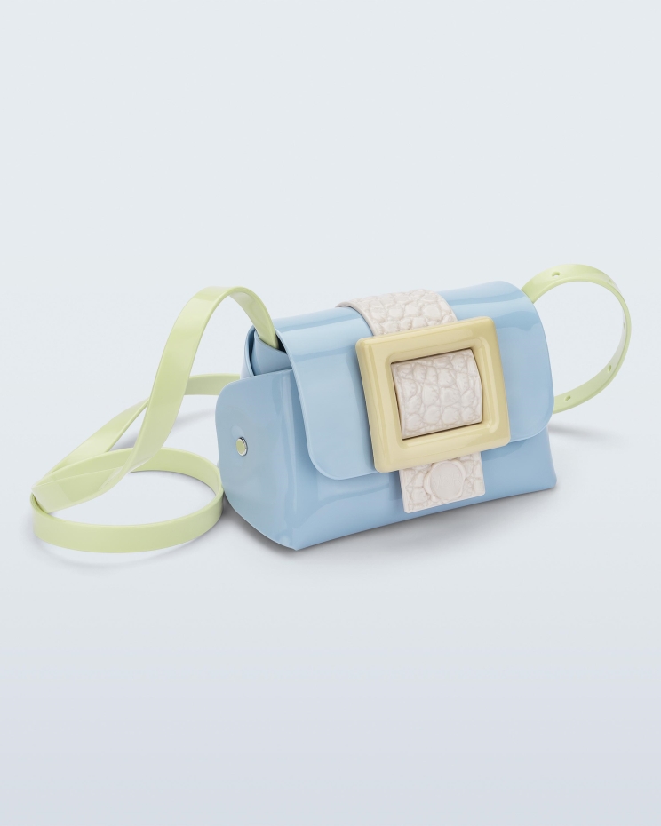 Melissa Fashion Mini Cross Bag Buckle Up Viktor & Rolf Blue