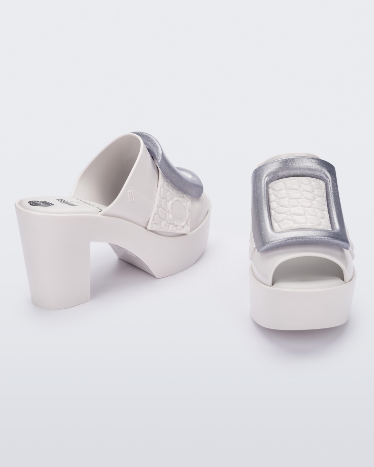 Mule Buckle Up Viktor & Rolf Melissa Fashion Branco